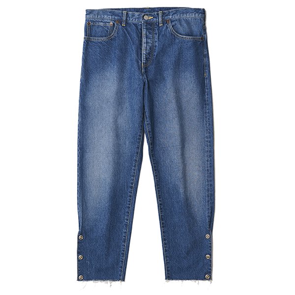 <img class='new_mark_img1' src='https://img.shop-pro.jp/img/new/icons20.gif' style='border:none;display:inline;margin:0px;padding:0px;width:auto;' />THE NERDYS / SLIT tapered jean pants